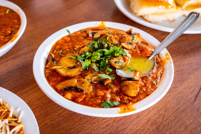 Mushroom Bhaji